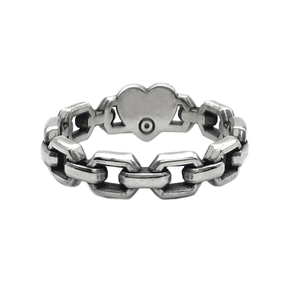 Alex Streeter(アレックスストリーター)Heart Chain Ring | C．R．E